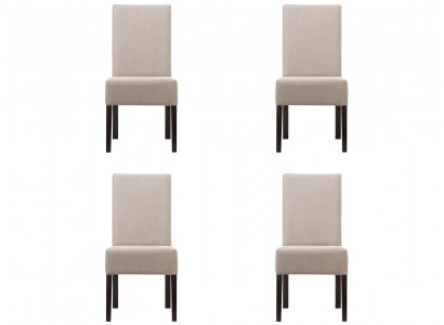 4x Stuhl Set Polster Sitz Stühle Garnitur Wartezimmer Kanzlei Praxis Lounge